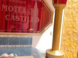I Invite My Horny Stepsister To A Nice Jacuzzi With Foam To Fuck Her Until She Orgasms